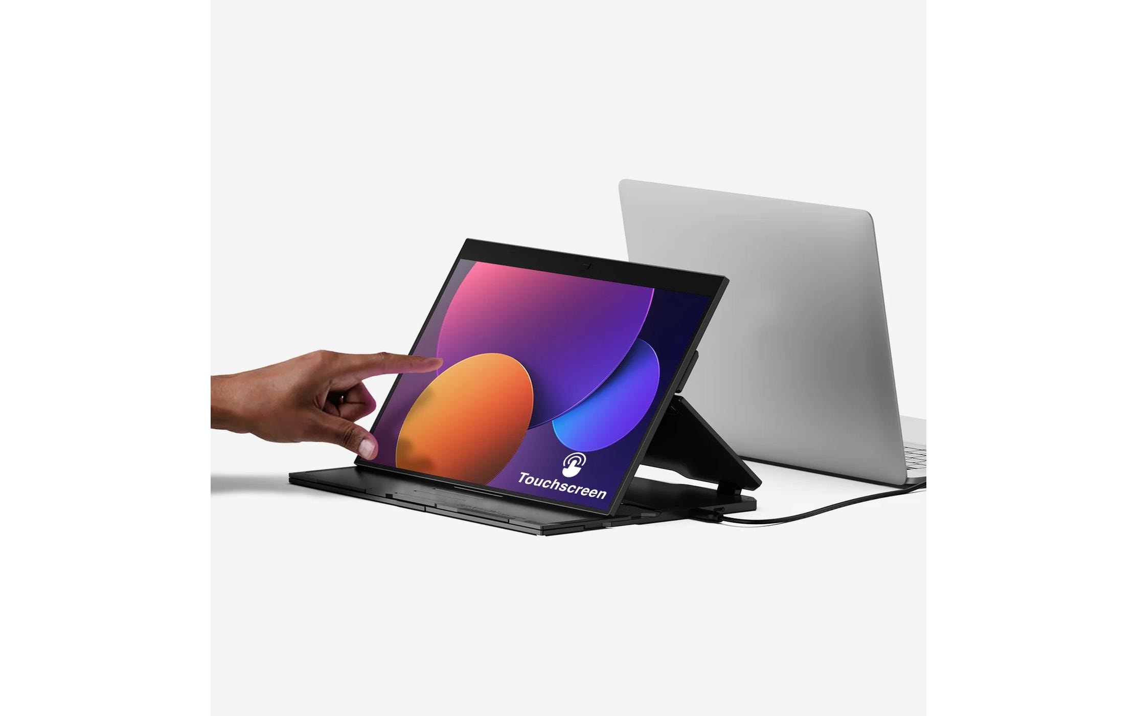1946393_6 - Mediatech Duex Float 15.6 Touchscreen Touchscreen, USB-C, HDMI, Kickstand