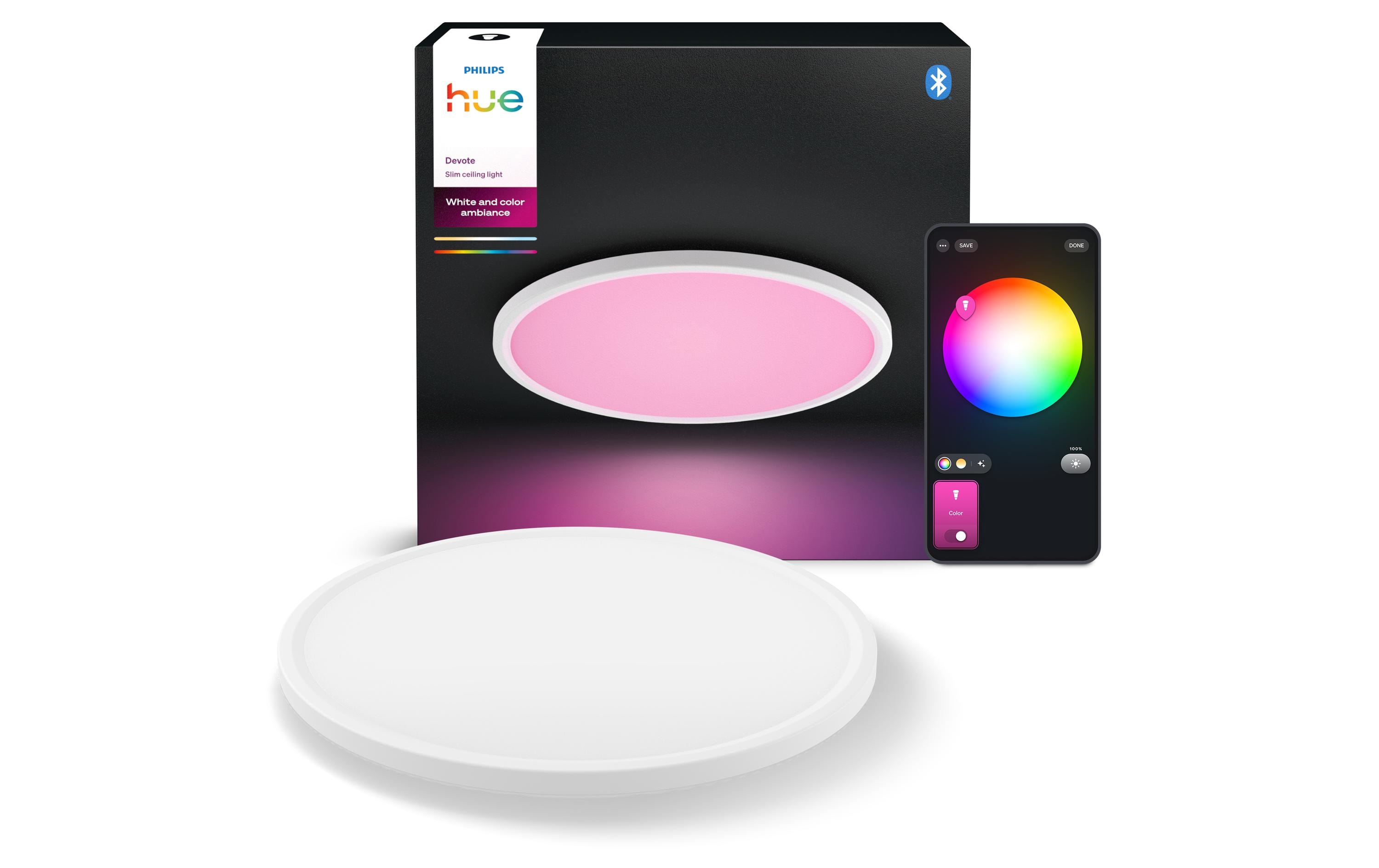 1947054 - Mediatech Philips Hue Hue Devote WACA Panel rund M weiss kaufen | Mediatech.ch