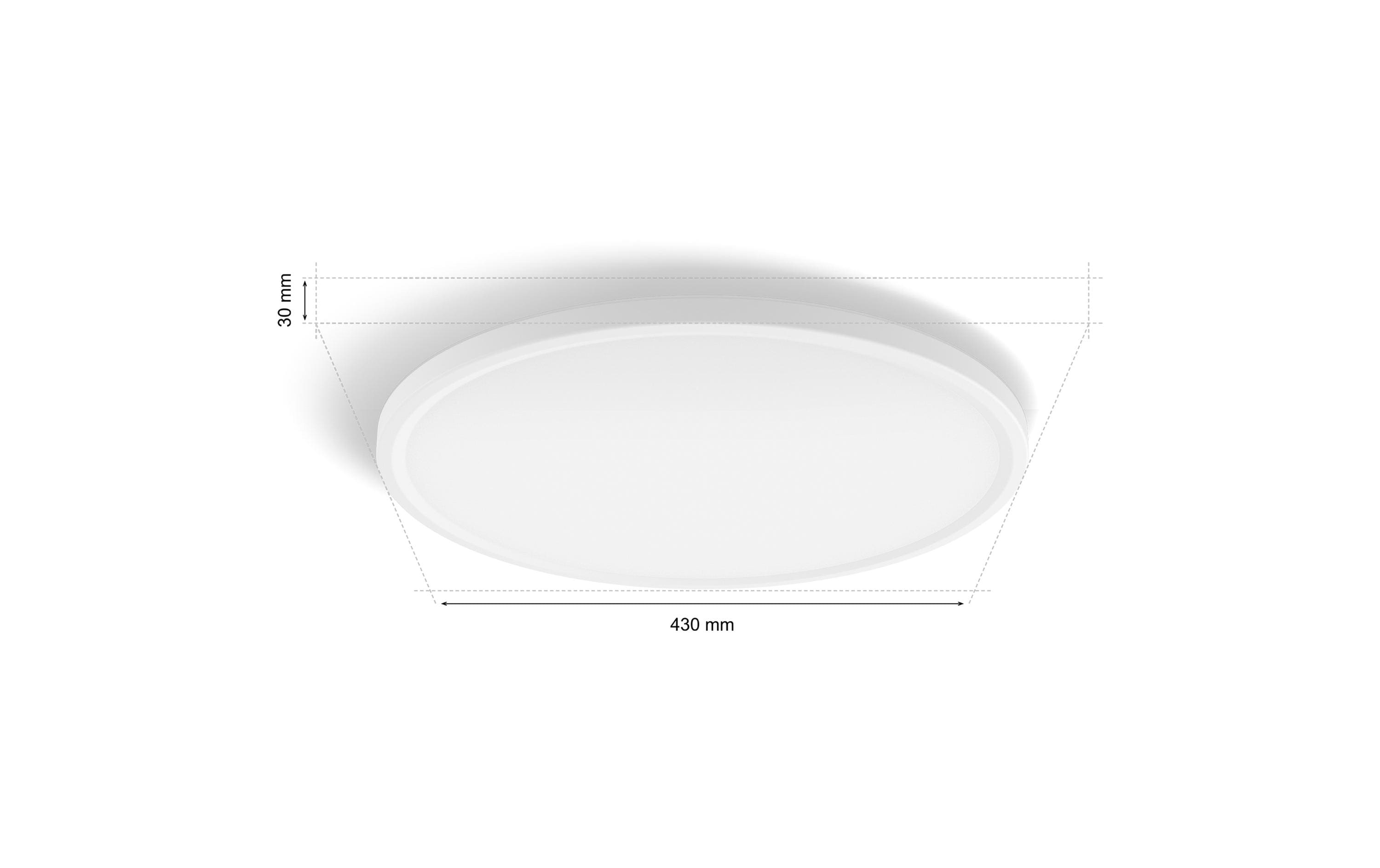 1947054_1 - Mediatech Hue Devote WACA Panel rund M weiss