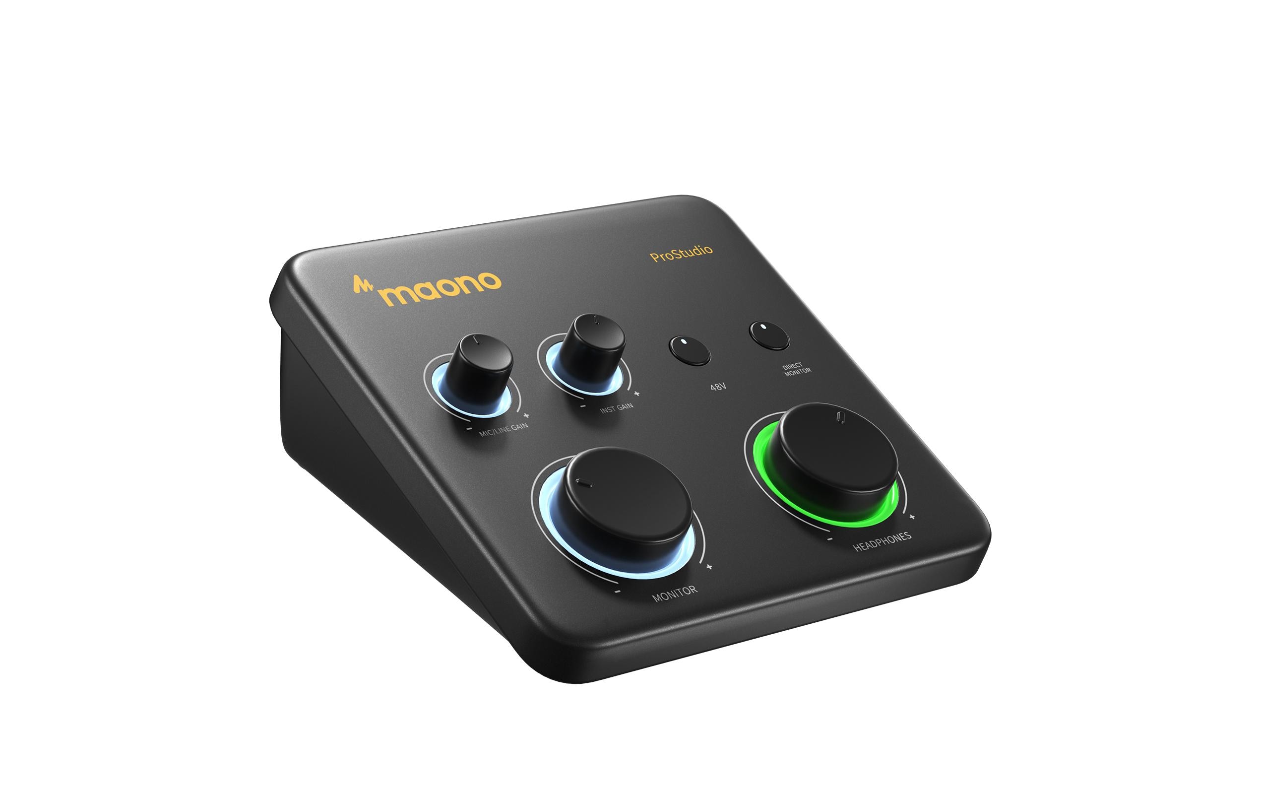 1947687 - Mediatech Maono Interface PS22 Lite XLR Combo, Phantom, 24/192, ASIO kaufen Schweiz | Mediatech.ch