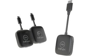 Minix B21 Wireless UBS-C/HDMI Dongle Wireless Dual USB-C zu HDMI Dongle (1080p)