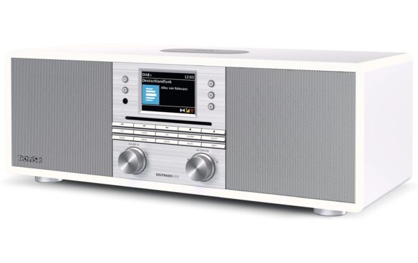 TechniSat DigitRadio 650, weiss DAB+, FM , CD, Bluetooth