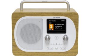 1948421 - Mediatech Noxon Eiger, DAB+ Radio, Eiche/Weiss DAB+, UKW, BT, Wecker kaufen Schweiz | Mediatech.ch