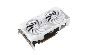 ASUS DUAL RTX5060 WH O8G, GDDR7 GeForce RTX5060, 3x DP, 1x HDMI