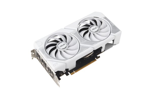 ASUS DUAL RTX5060 WH O8G, GDDR7 GeForce RTX5060, 3x DP, 1x HDMI