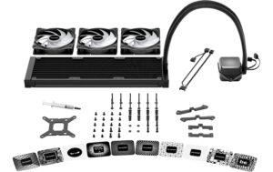 Wasserkühler be quiet! Pure Loop 3 LX 360mm kompatibel zu Intel/AMD, 3x 120mm Radiator