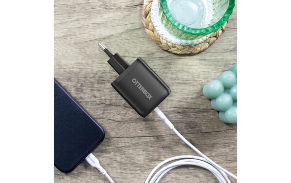 1949628_2 - Mediatech OtterBox Standard EU Wall Charger, Black 65W GaN, 2x USB-C