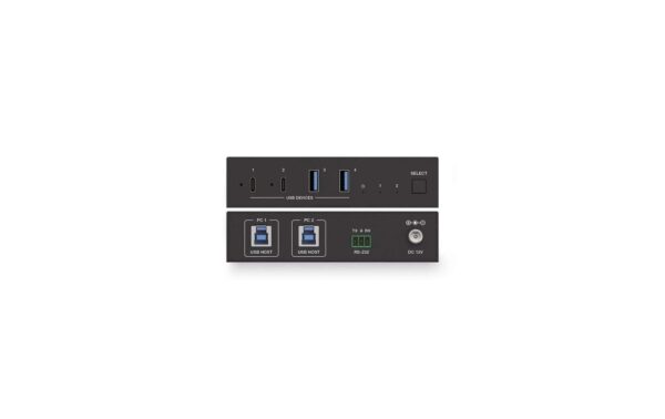 PureTools PT-SW-U324 Switch 2x4 USB 3.2 Gen1, 5Gbps, Dual Input