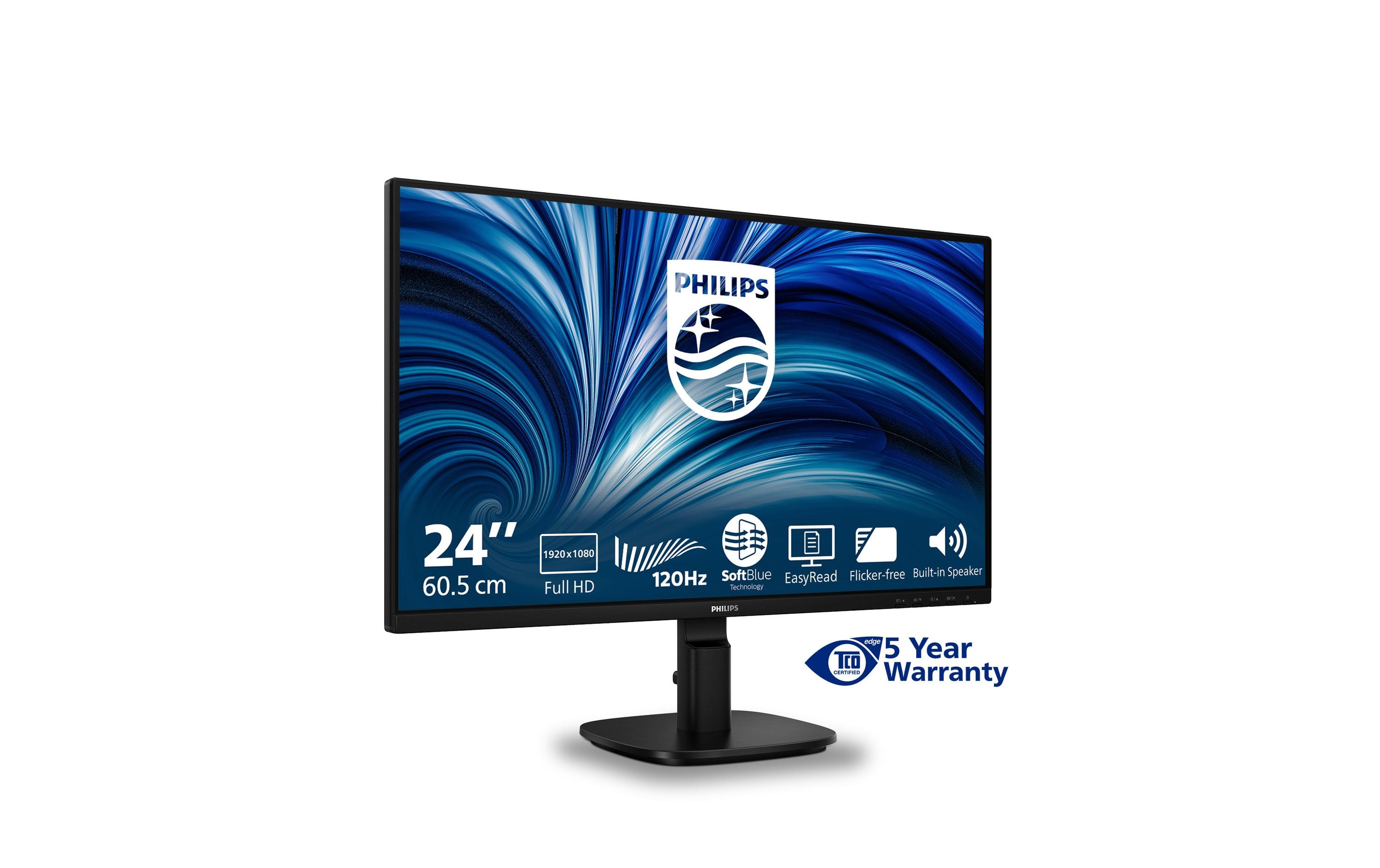 1950905_1 - Mediatech Philips 24 24B2N2200/00, 1920x1080, 120Hz Speakers, HDMI, DP
