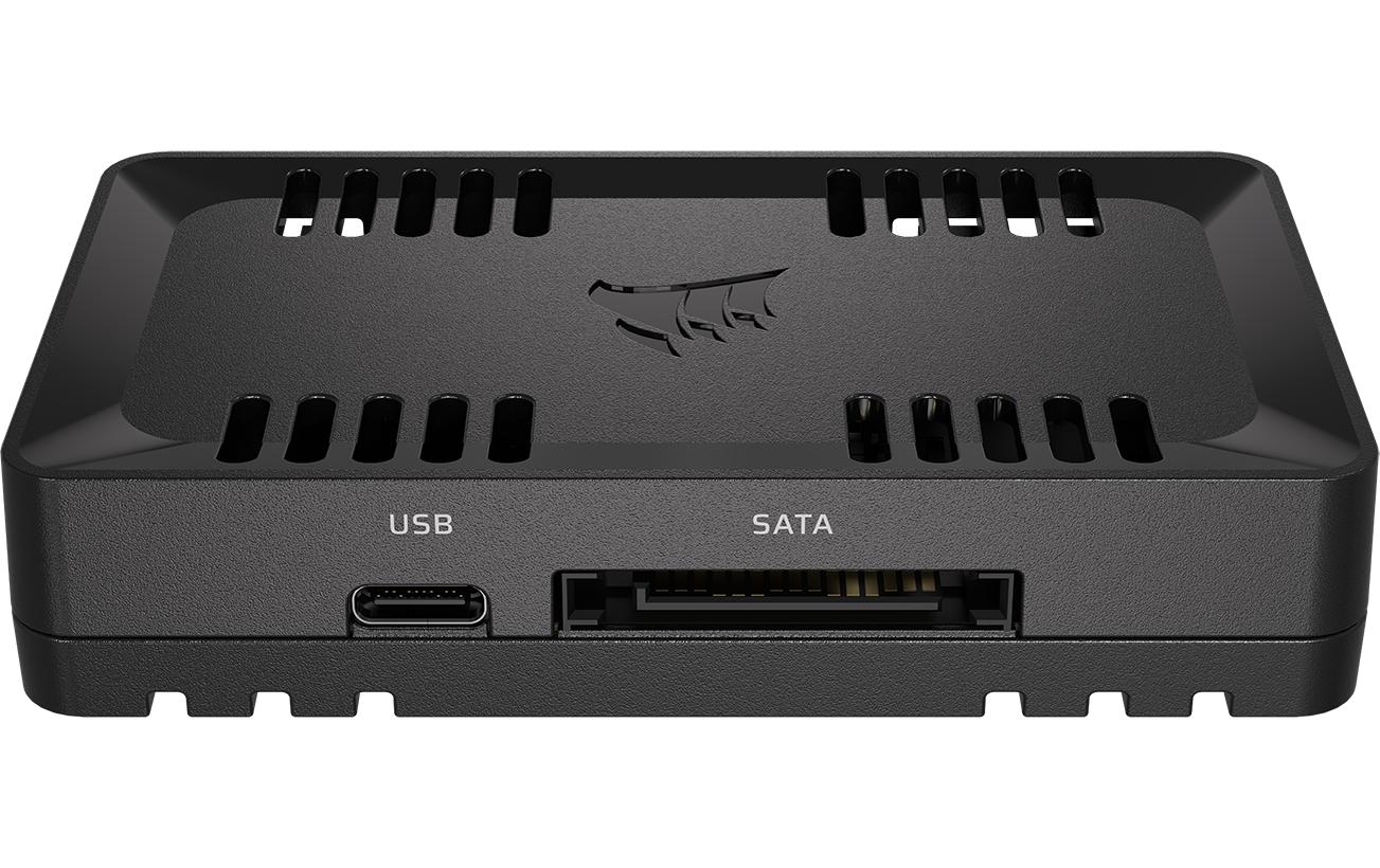 1951101 - Mediatech CorsairController Duo Lightning Unterstützt 12 verkettete ARGB PWM-Lüfter kaufen Schweiz | Mediatech.ch