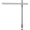UNiLUX Zenith Schreibtischlampe metallgrau LED 2370lm CRI 83
