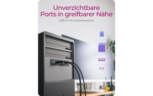 1954603_2 - Mediatech ICY BOX IB-HUB1419-i3, 2x Type-C, 2x Type-A mit USB Type-C®/Type-A Hub & Kartenleser
