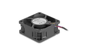 Delock Gehäuselüfter 60x60x25mm, 24V Axiallüfter, schwarz, 24V DC