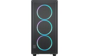 Fractal Epoche XL Schwarz TG RGB 