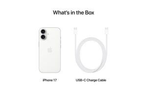 Apple iPhone 17 weiss 256GB