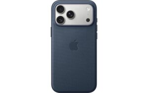 Apple Back Cover TechWoven MagSafe Case iPhone 17 Pro Max Blau