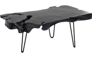 Kare Couchtisch Aspen Schwarz 100x40