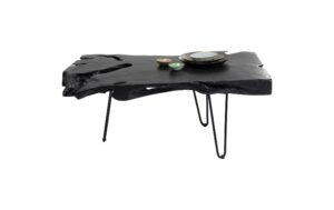 Kare Couchtisch Aspen Schwarz 100x40