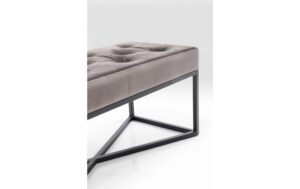 Kare Sitzbank Crossover Grau Schwarz 90x40cm