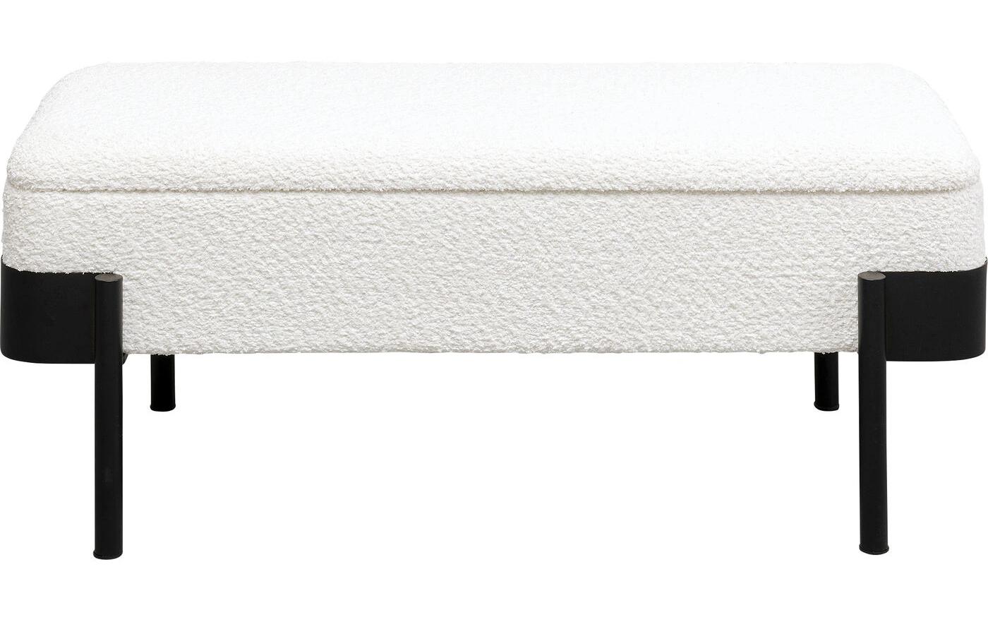 1958326 - Mediatech Kare Sitzbank Angelo Storage Weiss 101cm kaufen Schweiz | Mediatech.ch