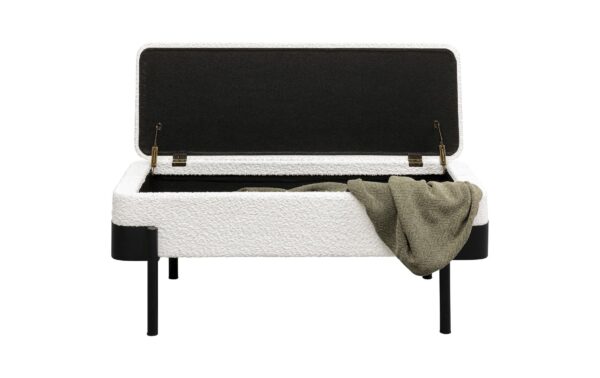 1958326_2 - Mediatech Kare Sitzbank Angelo Storage Weiss 101cm
