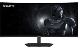 1958415_1 - Mediatech Gigabyte G34WQC2 34 WQHD 3440x1440, 200Hz, Curved, HDMI, DP