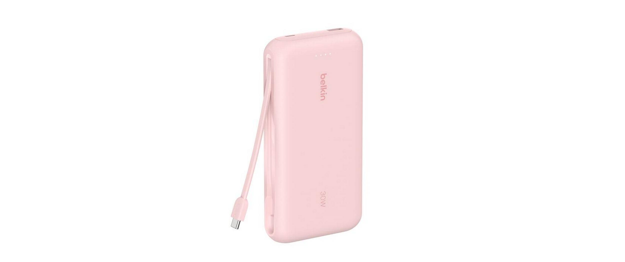 1958694_1 - Mediatech Belkin BoostCharge Powerbank 30W inkl USB-C-Kabel, Pink