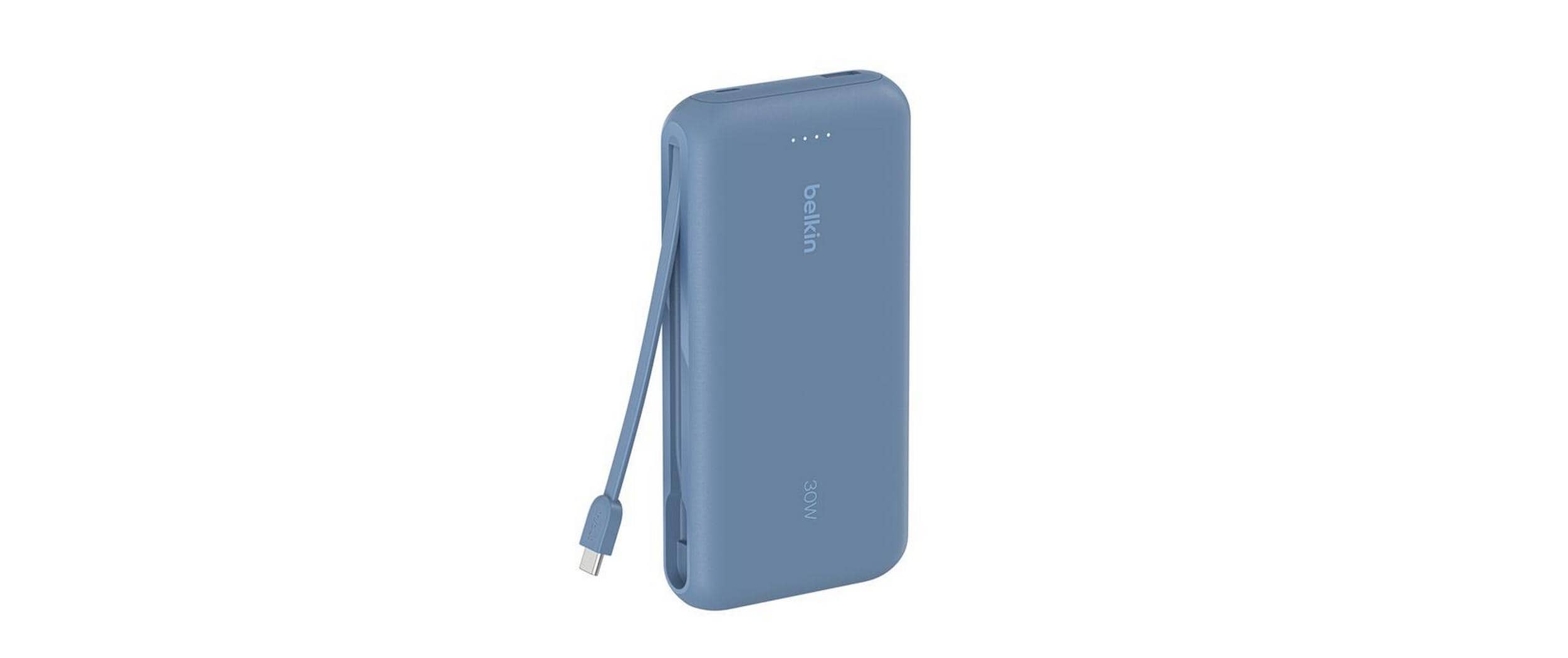 1958695_1 - Mediatech Belkin BoostCharge Powerbank 30W inkl USB-C-Kabel, Blau