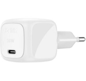 Belkin BoostCharge Ladegerät pd/pps 30W, USB-C/USB-C, Weiss