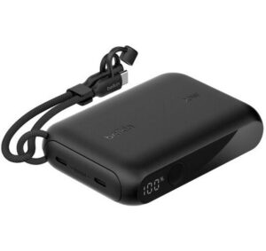 BELKIN BoostCharge Powerbank mit displ 20W, Schwarz