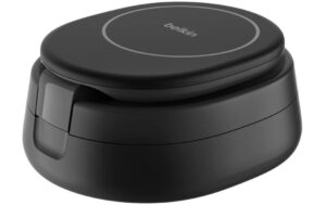Belkin BoostCharge 3-in-1 Ladestation Qi2 (15W), Kompakt, Magnetisch, Schwarz