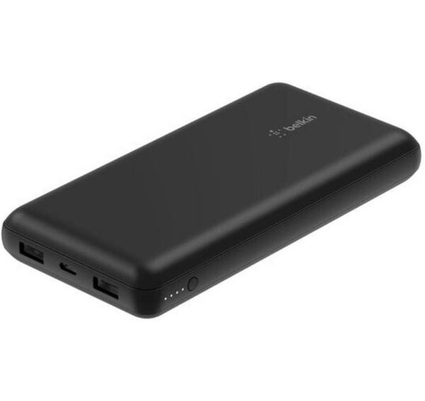 Belkin BoostCharge Powerbank Bundle 25W lad inkl. 25W Ladegerät und 1m USB-C, Schwarz