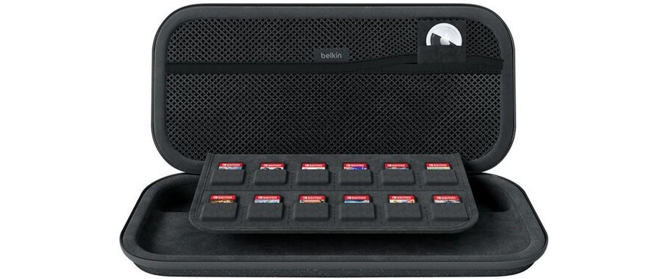 1958734 - Mediatech Belkin Nintendo Switch2 Travel Case Charcoal