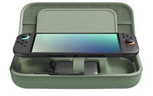 BELKIN Tasche + 10K mAh Powerbank Nintendo Switch 2, Pistaziengrün