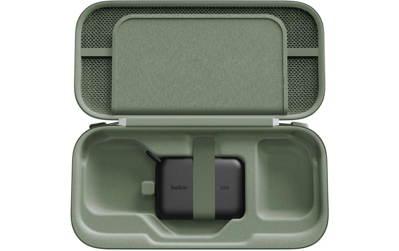 1958743_1 - Mediatech Belkin Tasche + 10K mAh Powerbank Nintendo Switch 2, Pistaziengrün