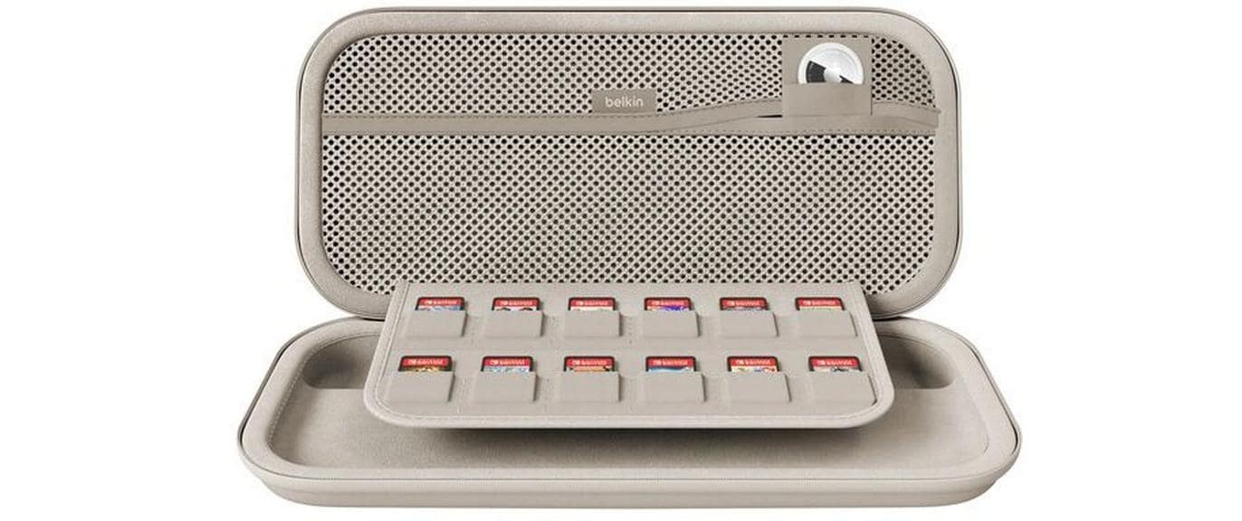 1958744 - Mediatech Belkin Nintendo Switch2 Travel Case Sand