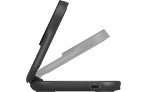 Belkin UltraCharge 2-in-1 Ladestation Qi2 (25W), Faltbar, Magnetisch, Schwarz