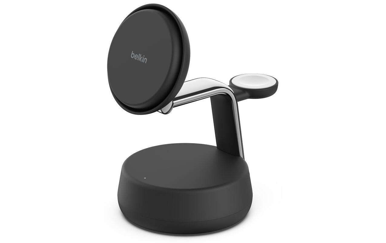 1958755_1 - Mediatech Belkin UltraCharge Pro 3-in-1 Ladestation Qi2 (25W), Magnetisch, Schwarz