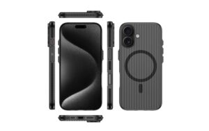 4smarts Aero Case MS-Kompatibel für iPhone 17, Schwarz