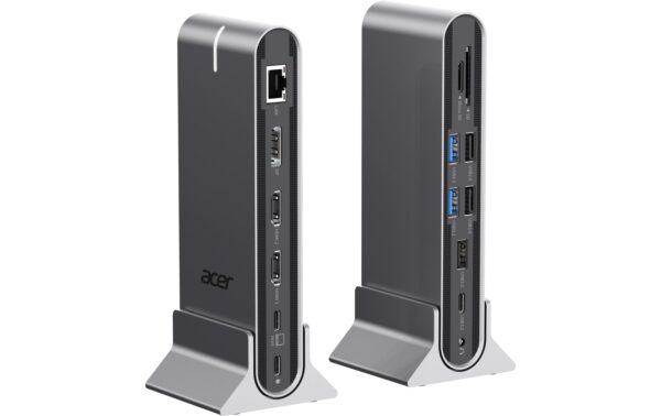 Acer Universal Dock Type-C, 15-in-1 HDMI, DP,VGA, USB-A, RJ45, SD, USB-C 100W