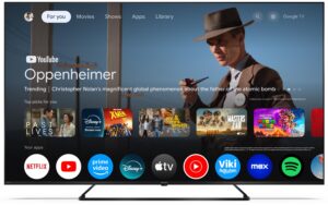 Sharp 65HP6265E, 65 LED-TV Google TV, UHD, Frameless