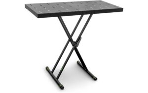 Gravity GKSX2RD Keyboardständer Set X-Stand, inkl. Auflagetisch, max 60 KG