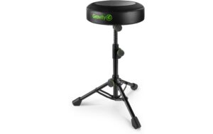 Gravity GFDSEAT1 Musikerhocker Rund klappbar, höhenverstellbar