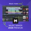 1963360 - Mediatech Magix Music Maker Premium Edition 2026 ESD, Vollversion, DE,EN,ES,FR