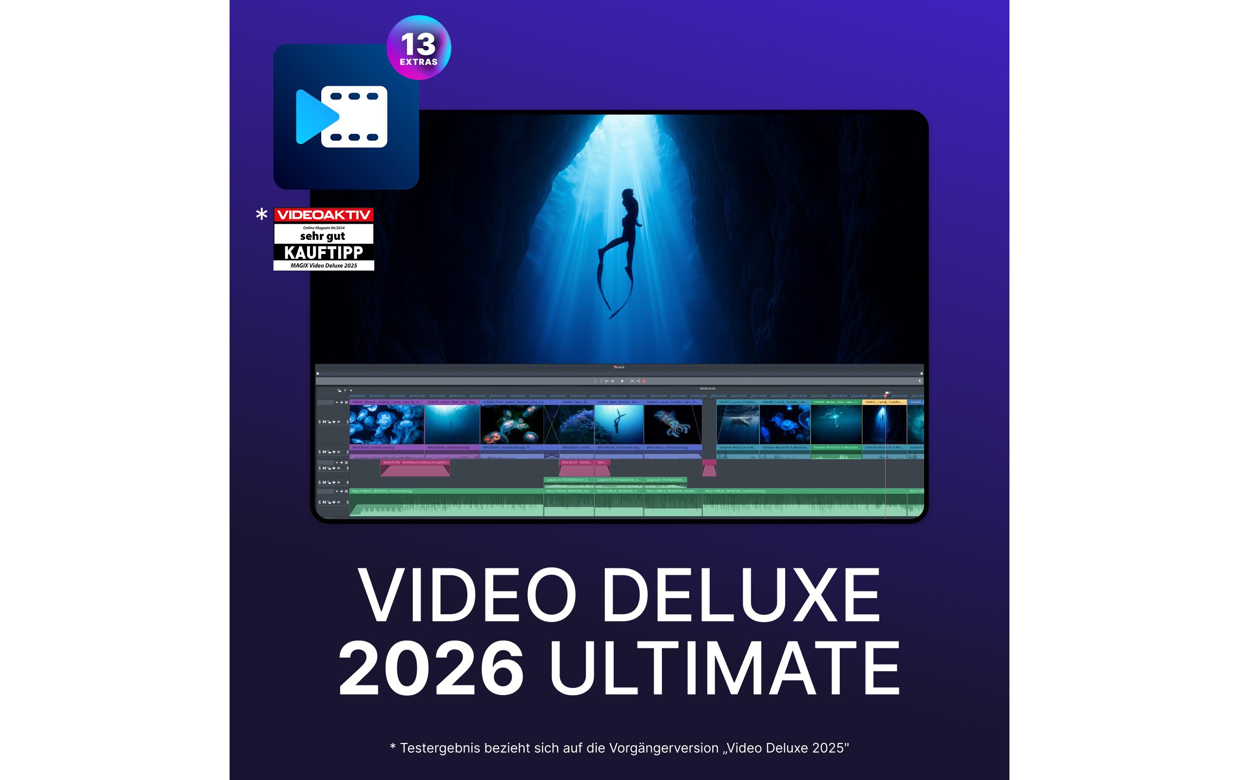 1963365 - Mediatech Magix Movie Studio 2026 Ultimate ESD, Vollversion, DE,EN,ES,FR