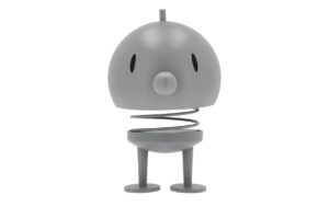 Hoptimist Speaker Bumle XL, Soft Grau 10x23 cm, Aufladezeit 7-8h, Stahl, ABS