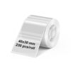 1964910 - Mediatech Olympia Etikettenrolle transparent 40x30mm, 230 Etiketten