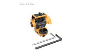 1966023_2 - Mediatech SmallRig Adjustable Monitor Support ARRI 3/8-16 Screws BumbleBee Edition