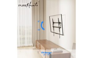 PureMounts TV Halterung - Tilt VESA 600x400