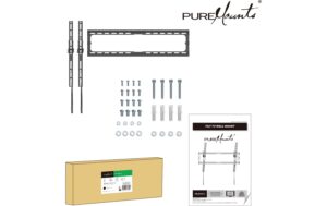 PureMounts TV Halterung - Tilt VESA 600x400
